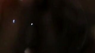 Bottom black dude readies his fat ass for giant white cock