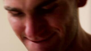 Young man has loads of cum on his ass after being banged