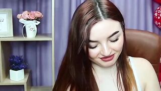Big boobs redhead babe strips bra