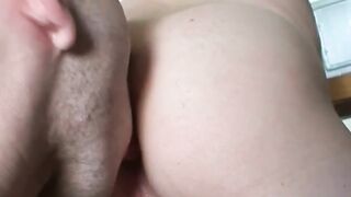 Handsome Jimmy Roman rimmed and rammed the smooth ass of gorgeous Max in a doggy styl
