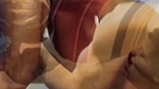 Aroused homo Shawn Gregory and Francis Ellie indulge in cock swallowing sesh