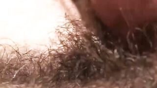 MenWithFur.com - Hairy freak Dempsey strokes his boner and licks his pits