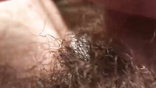 MenWithFur.com - Hairy freak Dempsey strokes his boner and licks his pits