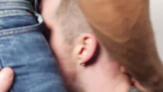SayUncleNetwork.com - Stepson sucks daddy off then takes a raw bareback ass pounding
