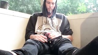 Str8Thugs.com - Confident thug Jake Reid's exhibition of his impressive big boner