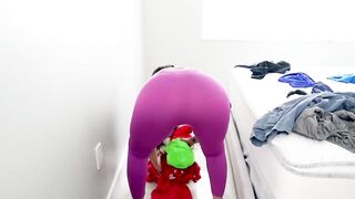 Housemaid cutie hammered after giving long sloppy blowjob