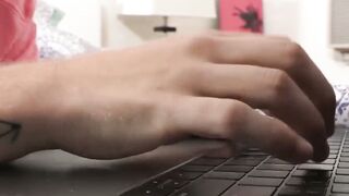 FamilyPornSite.com - Hairy daddy's big cock for cute stepson's tight hole