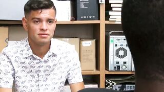 BoyPunish.com - Handsome perp's swallowing and raw BBC ass fucking by a horny securit