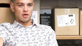 BoyPunish.com - Handsome perp's swallowing and raw BBC ass fucking by a horny securit