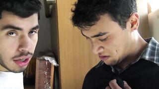 LecheLatinos.com - Straight jock's raw breeding and facial for cash in a kinky encoun