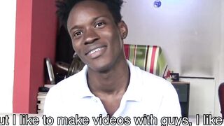 LecheLatinos.com - Jamaican stud sucks cock before barebacking a homo with his big bl
