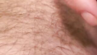 Mature stud masturbates intensely after being interviewed