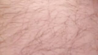 Mature stud masturbates intensely after being interviewed