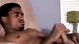 Skinny black gay guy ass bangs fat white dude from behind