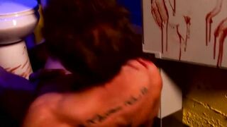 Vampire and demon jock enjoy raw bj and heavy anal as well