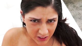 TeensFuckingDads.com - Disobedient Miranda takes hard fucking from stepdad's cock
