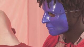 Masked Devin Trez anal drilled skinny homo Dakota Lovell