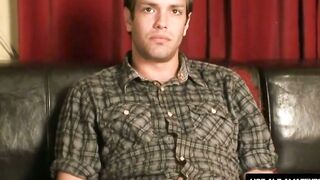RealAltGuys.com - Inked handsome guy whips out his big dick and jerks it off intensel