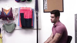 SayUncleNetwork.com - Bound jock endures a raw interracial drilling from police