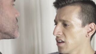 SayUncleNetwork.com - Handsome stepdad enjoys a blowjob before barebacking jock hardc