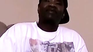 JoeSchmoeXXX.com - Hung black dude Chopsticks loves stroking his enormous tool