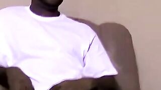 JoeSchmoeXXX.com - Beefy black guy Upgrade loves sucking a big juicy dick