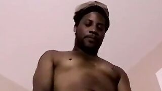 JoeSchmoeXXX.com - Beefy black guy Upgrade loves sucking a big juicy dick