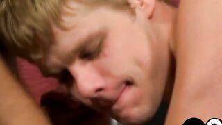 Emo twinks hardcore fuck train threesome after juicy rimming