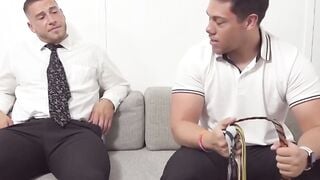 Lustful Dan Edward got revenged by worshiping and sucking the feet of his hunky buddy