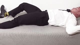 Lustful Dan Edward got revenged by worshiping and sucking the feet of his hunky buddy