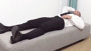 Lustful Dan Edward got revenged by worshiping and sucking the feet of his hunky buddy