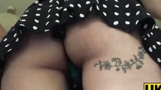 UKSubSluts.com - Slutty cheating gf Tiffany Naylor's messy deepthroat with regret