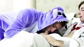 Raw fucking with cosplay twinks who just love it doggy style