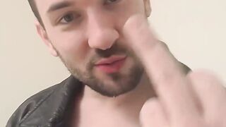 Horny fucker Paradox has a big hairy throbbing cock that needs pumping