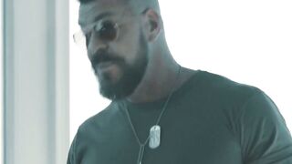 MaleNoir.com - Bearded top ass fucks two hungry homos in intense gay threesome action