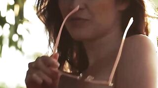 FemJoyXXX.com - Serena Wood's sunset body expose and mouth-watering display