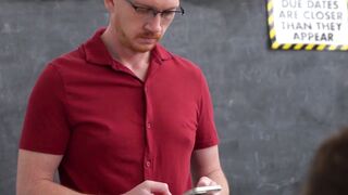 Brody Kayman gives his naughty student Damian Rose a good ass pound