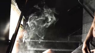 Slutty inked bottom Hakunabad offers his cock starved asshole to BBC stud Romance