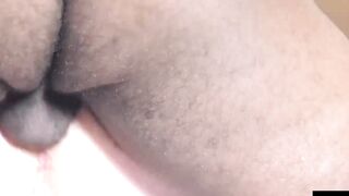HardcoreBears.com - Hairy bear strokes his cock thinking about getting fucked hard