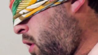 HardcoreBears.com - Hairy bear strokes his cock thinking about getting fucked hard