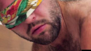 HardcoreBears.com - Hairy bear strokes his cock thinking about getting fucked hard