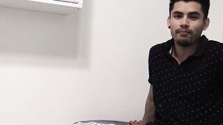 SayUncleNetwork.com - Straight Latino's passionate cock sucking before raw anal pound