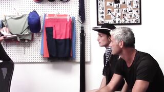 SayUncleNetwork.com - Twink's bareback spitroast pounding by police and stepdad