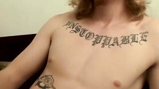 Str8Thugs.com - Cherokee's long cock stroking techniques demonstrated in a solo show