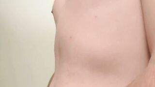 Str8Thugs.com - Samuel's first-time jerk off for cash, exploring his own hard cock