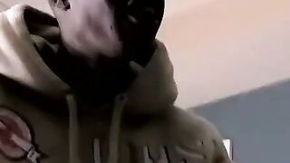 JoeSchmoeXXX.com - Handsome black stud J Bone jerks out a huge white load
