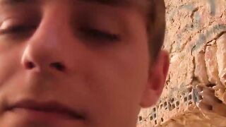 BoyDesire.com - Twink's outdoor oral pleasuring and hardcore fucking