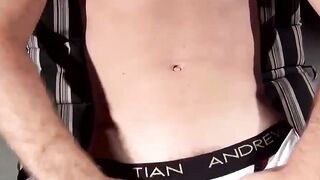 TwinkUndie.com - Sexy Jake's solo undie session and powerful cum blast