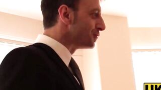 UKSubSluts.com - Horny teen Tina Kay's awesome fuck with others and fun