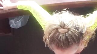 Big tits babe Classy Filth pounded POV after sloppy blowjob